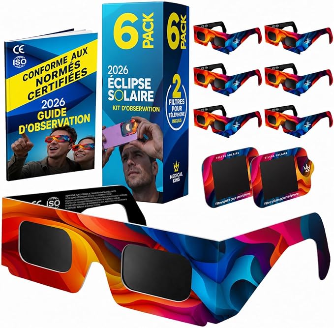 Lunettes pour observer une éclipse solaire